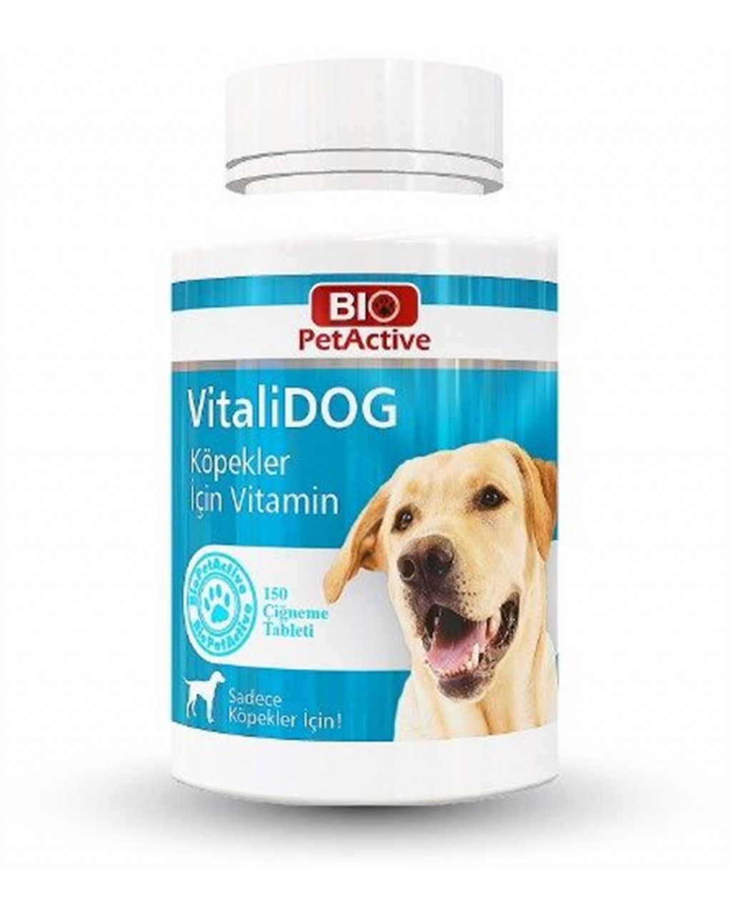 Bio PetActive Vitalidog Köpekler İcin Multivitamin Tablet 150 Adet