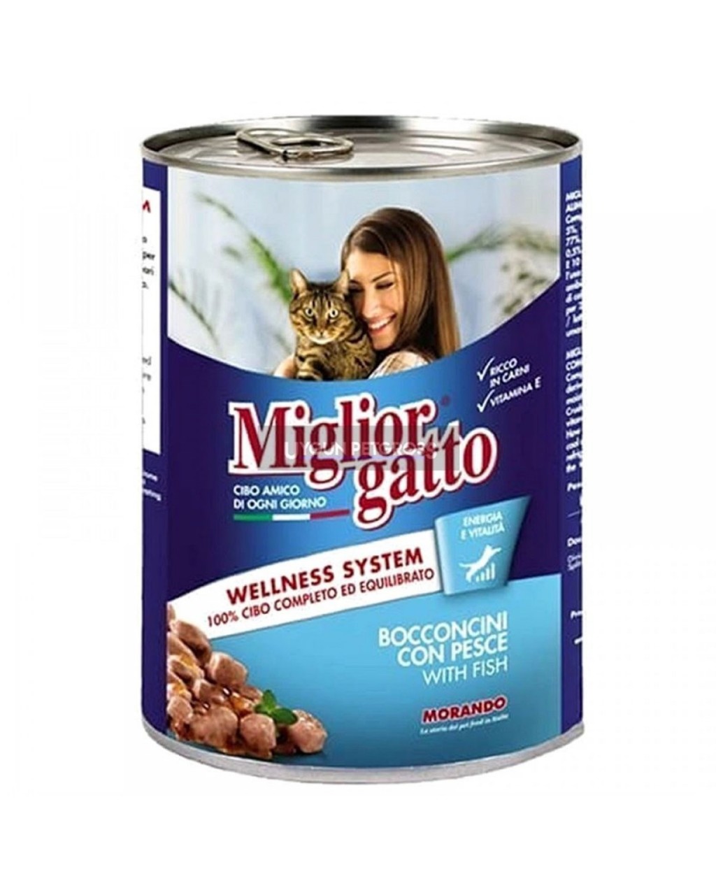 Miglior Gatto Parca Etli Balıklı Yetişkin Kedi Konserve Maması 405 Gr